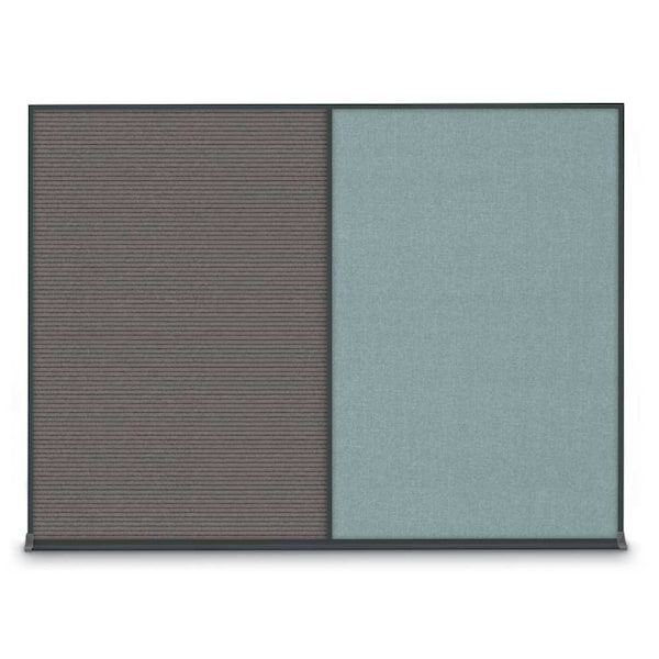 Double Door Radius Corkboard, 60"X36", B